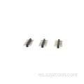 Cabezal de pasador de paso de 2,0 mm, núcleo único, recto